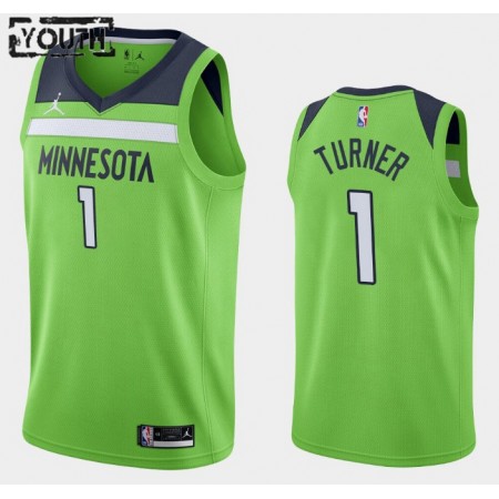 Barn Minnesota Timberwolves Tröja Evan Turner 1 2020-2021 Jordan Brand Statement Edition Swingman